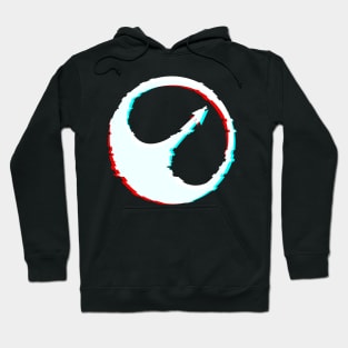 Space Fleet Glitched Hoodie